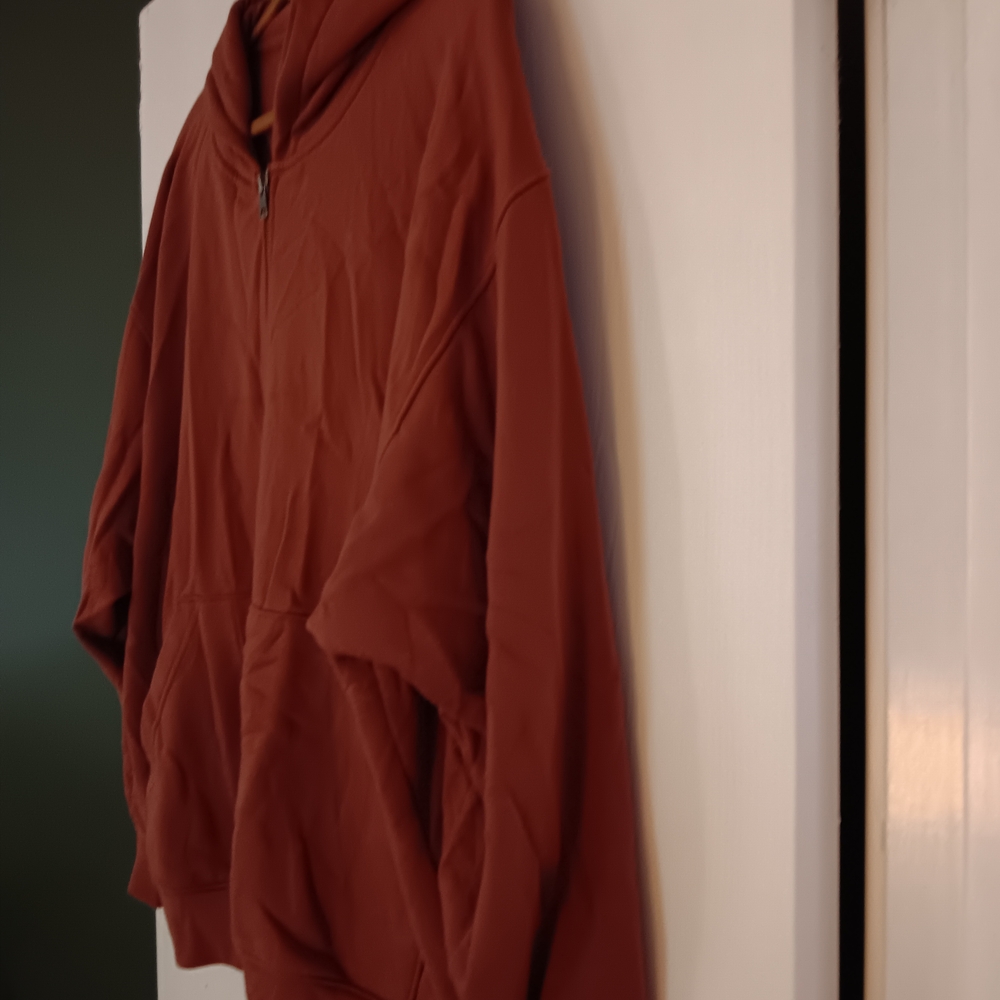 Universal Thread Rust Zip-Up Jacket - Picture 2 of 4